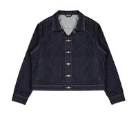 Ensemble de jeans baggy vintage de haute qualité pour hommes, veste en jean empilée à coupe ample avec technique lavée, style droit