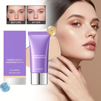 Serum BB Cream Penutup Sempurna Laris Manis Grosir untuk Anti-Penuaan, Peremajaan Kulit, Alas Bedak Alami, Pelembab Berwarna