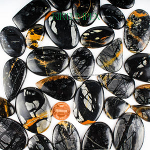 Listo para enviar: Cabujones de jaspe Picasso 100% auténticos, piedras preciosas naturales para la fabricación de joyas, cristales de jaspe sueltos al por mayor. - Product Image 4