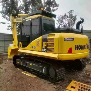 Excavadora usada original de Japón, excavadora de construcción de Komatsu, excavadora central PC130 13T, maquinaria de excavadora de construcción de 21, 1, 2, 2 - Product Image 1