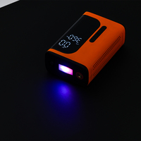 150psi Portable Ballon Pompe Voiture Compresseur D'air Gonfleur De Pneu Pompe Électrique Ball Pneu Pompe Avec ABS D'urgence Lumière Caractéristiques