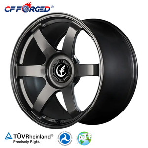 ล้อแม็กซ์ CF FORGED คุณภาพสูง 5x120 5x112 5x114.3 สำหรับรถยนต์ RAYS <span class=keywords><strong>TE37</strong></span> VW Golf รถแข่ง - Product Image 2
