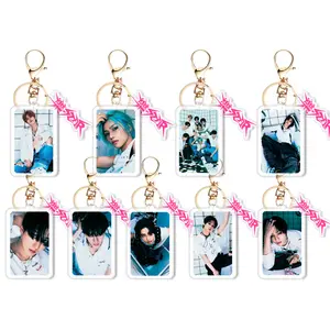 KPOP Idol Stray Kids ROCK-STAR Plastic Keyring Acrylic Keychain