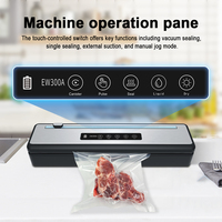 Machine à Emballer Sous Vide Externe pour Fruits et Légumes, Mini Appareil de Mise Sous Vide