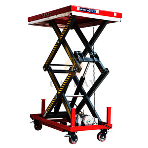 Heißer Verkauf 2024 Hydraulische Scherenhubtische Hebe-Elektrotisch Rollenförderer Scherenhubtisch - Product Image 3