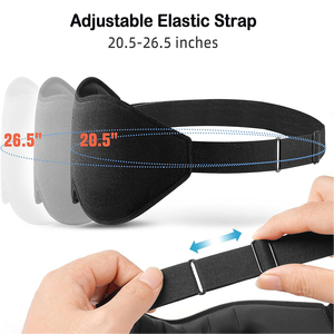 Antifaz para Dormir <span class=keywords><strong>de</strong></span> Espuma Contorneada 3D, Ajustable, Personalizable con Marca Privada, al por Mayor - Product Image 4