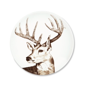 Juego de Vajilla Excelsa de 3 Piezas, Faune & Flore, Cerámica Marrón, 27x2.5x27 cm - Product Image 3