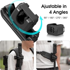 Soporte de Clip para Correa de Mochila STARTRC, Accesorio de Liberación Rápida Ajustable para Cámara de Acción, Compatible con Insta360 - Product Image 5