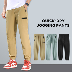 Vêtements de fitness pour hommes à faible coût d'usine avec pantalon de survêtement confortable et à séchage rapide - Product Image 2