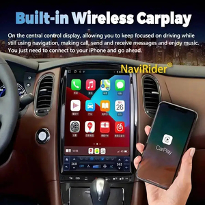 วิทยุติดรถยนต์ระบบ Android 15 ขนาด 14.5 นิ้ว สำหรับ Infiniti EX25 E35 EX37 EX30D ปี 2008-2013 และ QX50 ปี 2013-2016 พร้อมระบบนำทาง Carplay และเครื่องเล่นวิดีโอ - Product Image 4