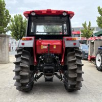 Traktor Pertanian YTO 80HP 4WD Kabin Tertutup Transmisi 12-Percepatan dengan Banyak Port Output Hidrolik untuk Produktivitas Tinggi di Lahan Sawah dan Lahan Kering