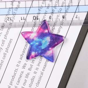 Juguete Educativo Infantil de Moda al por Mayor, Accesorios de Decoración de Resina con Diseño de Perro Colorido de Galaxia - Product Image 6