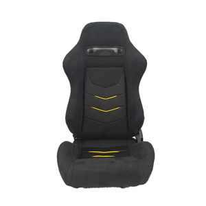 Asiento <span class=keywords><strong>de</strong></span> <span class=keywords><strong>Carreras</strong></span> <span class=keywords><strong>Simulador</strong></span> Tipo Bucket <span class=keywords><strong>de</strong></span> Cuero PVC con Aspecto <span class=keywords><strong>de</strong></span> Carbono y Doble Deslizador, Negro, <span class=keywords><strong>de</strong></span> Gamuza, Precio <span class=keywords><strong>de</strong></span> Fábrica, Compra al por Mayor - Product Image 3