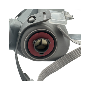 Masker Respirator Setengah Wajah Karet Anti Debu dengan Filter Ganda, Cat Semprot yang Dapat Disesuaikan, Perlindungan Khusus - Product Image 2