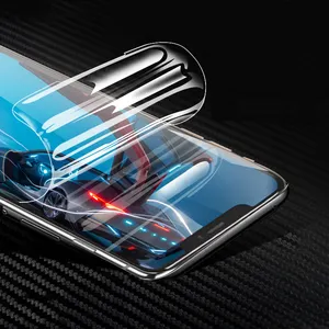 Гибкий гидрогелевый гелевый протектор для экрана телефона iPhone 15 pro max Мягкий ТПУ протектор экрана для iPhone 15 pro 14 13 12