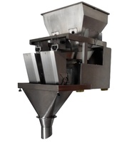 Balance linéaire à double tête, machine automatique pour granulés de bois, farine de noix de coco, haute précision, haute productivité, sacs tactiles, feuille