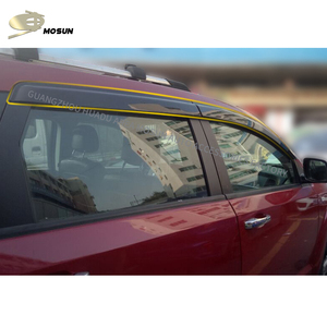Visera de ventana para DODGE JOURNEY <span class=keywords><strong>2009</strong></span> + Visera de ventilación automática Deflector de protección contra la lluvia cortavientos - Product Image 3