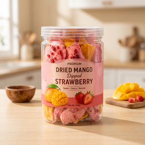 Mango deshidratado con chocolate y frutos rojos, venta al por mayor, OEM, B2B, precio competitivo, exportación global, vida útil de 1 año - Product Image 1