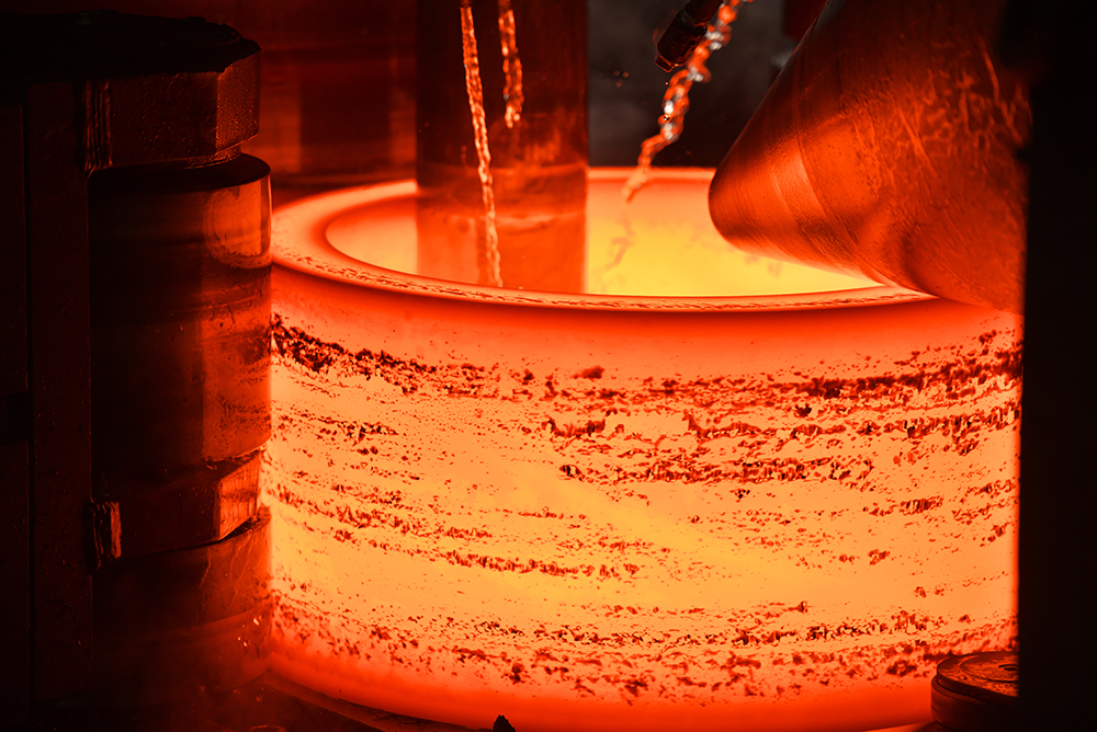 Threading Machining Aluminum Titnium Carbon Steel Ring Forge