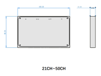 Mux Demux DWDM Compacto de 48 Canales, 100GHz C13-C60, Tecnología de Espacio Libre, 2.0 dB Típico IL, LC/UPC para Redes Ópticas de Eje Central