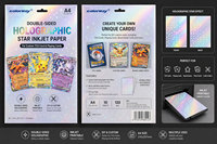 Carte Collezionabili TCG Colorway 2026 Premium 300gsm con Stampa Olografica Fronte-Retro