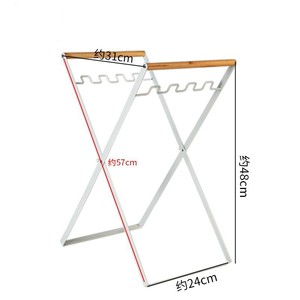 Contenedor de Basura Plegable para Exteriores, Soporte de Almacenamiento Rectangular de Metal, Tipo Vertical, Negro y Blanco, Tela No Tejida - Product Image 5