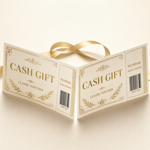 Vouchers promotionnels personnalisés pour services de coiffure et de manucure en salon, pour événements et vente au détail, taille et couleur personnalisées, approvisionnement direct usine - Product Image 1