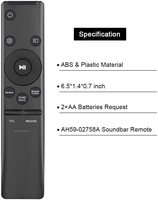 Télécommande AH59-02758A remplacée pour système de cinéma maison Samsung Soundbar Sound Bar