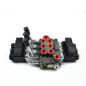 Válvula de inversión multivía de control electromagnético manual Weituo Hydraulics MB4-3 para plataformas de perforación minera y grúas de camiones - Product Image 1