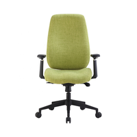 Chaise de bureau de direction à dossier haut de style moderne de haute qualité, nouveau design en tissu