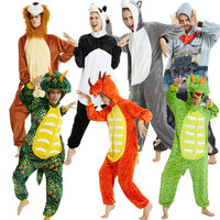 Pyjama Combinaison Unisexe en Flanelle pour Adulte, Modèle Licorne Jigurumi Kigurumi, Vêtement de Nuit Une Pièce, Costumes d'Halloween/Noël, Vente en Gros