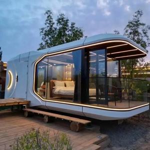 Hôtel conteneur, maison préfabriquée, mini-maison, maison conteneur modulaire, maison mobile, villas, maison extensible, capsule spatiale - Product Image 6