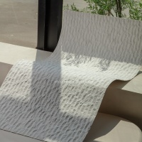 Tuiles souples de conception moderne de pierre flexible écologique de pierre de lune d'étoile avec le matériel imperméable ignifuge de caractéristiques
