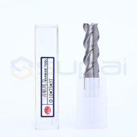 Fresas de extremo dedicadas de aluminio de tres flautas de carburo de tungsteno SUPAL CNC 3F brocas de enrutador de aluminio herramientas de corte de aluminio