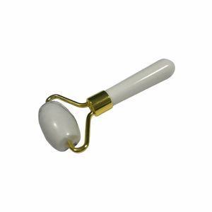 Rouleau en résine turquoise blanche pour massage facial - Product Image 3