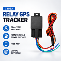 Traceur GPS 730SA RelayBDS avec coupure à distance du carburant et de l'alimentation, suivi en temps réel, stockage d'itinéraires, application gratuite, géolocalisation, Google Maps pour voitures et motos, gestion de flotte