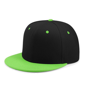 Wholesale 6 Panel Adjustable Hip Hop <b>Hat</b> Solid Color High Quality Casual 3D Puff Embroidery Peaked Retro <b>Flat</b> Brim Baseball <b>Hat</b> - Product Image 4