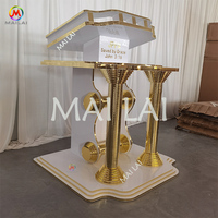 Pupitre en acrylique détachable, chaire d'église, podium, estrade en PVC, support de discours à vendre