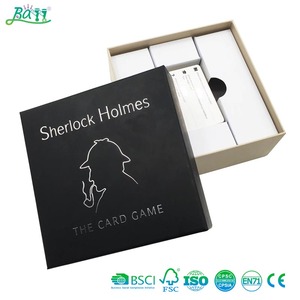 Gioco di Carte Educativo Personalizzato all'Ingrosso <span class=keywords><strong>Sherlock</strong></span> <span class=keywords><strong>Holmes</strong></span> - Product Image 1