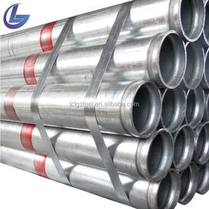 Tuyaux ronds galvanisés 80mm 10000 tonnes Tuyau en acier galvanisé à chaud DN250 Tuyaux en acier sans soudure 63mm Tuyau galvanisé - Product Image 1