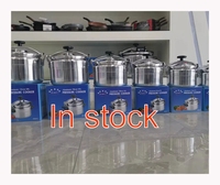 Cuisinières à pression anti-explosion avec poignée en bakélite, dispositifs de sécurité multiples, en aluminium, compatibles induction, vente en gros, 7/9/11/35/50L