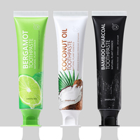 Dentifrice de protection dentaire sans fluor à l'essence végétale naturelle, marque privée, vente en gros, 120g