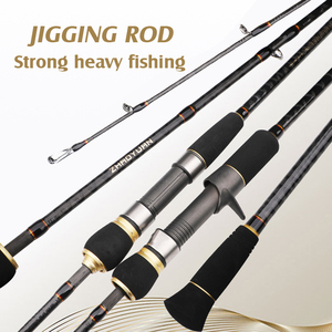 Topline Slow Pitch Jigging Angelrute Salzwasser Carbon Massivfaser Leichte Jigging Rute Carbon Rock Fishing Jigging Ruten - Product Image 2