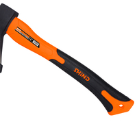 Manche en fibre de verre 94580, Axe de marteau de feu Non scintillant avec manche en bois, 800g, nouveauté