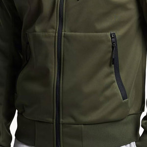 <b>Long</b> Sleeved Workwear Softshell <b>Jackets</b> Zipper Pockets Flexible Stand & Collar Hood Casual Wear Winter Style Softshell <b>Jackets</b> - Product Image 2