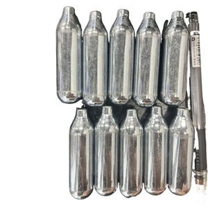 <span class=keywords><strong>Cartouche</strong></span> <span class=keywords><strong>de</strong></span> CO2 8g filetée en stock – Recharge <span class=keywords><strong>de</strong></span> gaz pour <span class=keywords><strong>SodaStream</strong></span> - Product Image 1