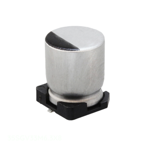 ตัวเก็บประจุแบบฝาปิด33 uF ตัวเก็บประจุแบบ35SGV33M6.3X8 33 uF 20% 35V SMD ของแท้ - Product Image 1