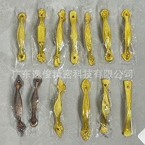 YIJUN Retro Wardrobe Handles Aluminum Bar Shape Durable Cabinet <b>Pulls</b> Modern Minimalist Luxury Style 8030 - Product Image 1