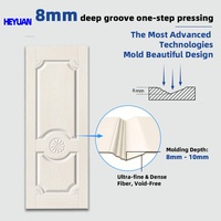 Revêtement de porte décoratif imperméable et résistant à l'humidité, placage de porte intérieure pour la décoration de la maison