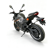 Moto électrique sportive haute performance, puissante et rapide, idéale pour la course sur route et la conduite quotidienne.
